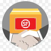 顺丰速运促销图标-空若网 顺丰速运促销图标-空若网