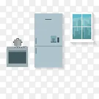 宿舍厨房元素-空若网 宿舍厨房元素-空若网