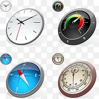 时钟速度表矢量素材-空若网 时钟速度表矢量素材-空若网