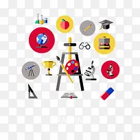 教育元素矢量-空若网 教育元素矢量-空若网