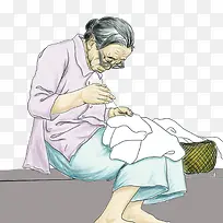 卡通手绘慈母手中线-空若网 卡通手绘慈母手中线-空若网