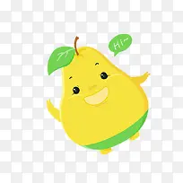 可爱梨子卡通-空若网 可爱梨子卡通-空若网