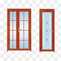 现代简约沙比利玻璃平开门-空若网 现代简约沙比利玻璃平开门-空若网