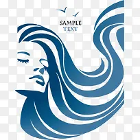 线条时尚美女头像-空若网 线条时尚美女头像-空若网