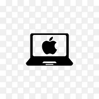 苹果笔记本电脑图标-空若网 苹果笔记本电脑图标-空若网