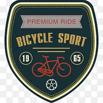 旧式自行车蓝色金属标牌-空若网 旧式自行车蓝色金属标牌-空若网