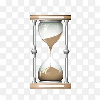 木质玻璃质感沙漏-空若网 木质玻璃质感沙漏-空若网