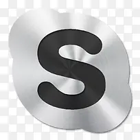 视频电话金属刷图标-空若网 视频电话金属刷图标-空若网