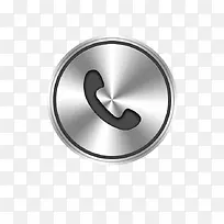 金属质感电话图标-空若网 金属质感电话图标-空若网