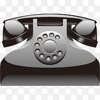 矢量复古电话座机-空若网 矢量复古电话座机-空若网
