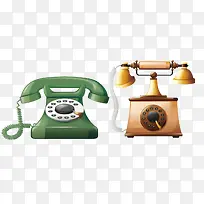 矢量老式电话-空若网 矢量老式电话-空若网
