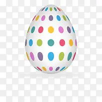 复活节白色圆点彩蛋-空若网 复活节白色圆点彩蛋-空若网