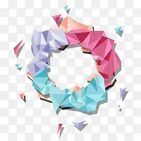 绚丽几何图形元素-空若网 绚丽几何图形元素-空若网