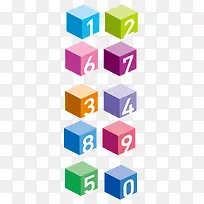 数字排版立体矢量-空若网 数字排版立体矢量-空若网