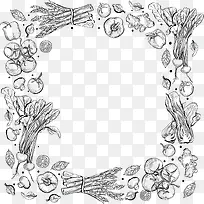 立秋秋季手绘蔬菜-空若网 立秋秋季手绘蔬菜-空若网