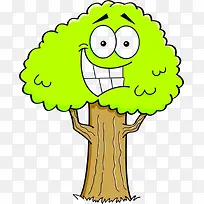 卡通表情树-空若网 卡通表情树-空若网