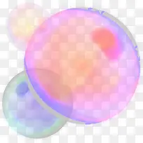 手绘五彩泡泡-空若网 手绘五彩泡泡-空若网
