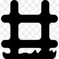 栅栏和草图标-空若网 栅栏和草图标-空若网