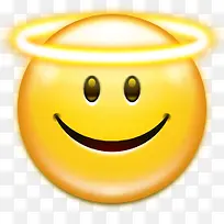 表情的脸天使图标-空若网 表情的脸天使图标-空若网