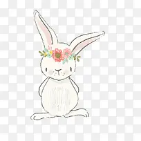 手绘兔子-空若网 手绘兔子-空若网