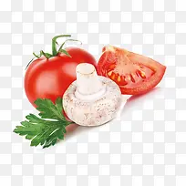 唯美精美蔬菜西红柿双孢菇菜叶-空若网 唯美精美蔬菜西红柿双孢菇菜叶-空若网