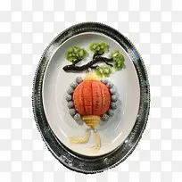 童趣水果拼盘-空若网 童趣水果拼盘-空若网