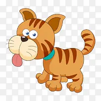 卡通动物黄狗-空若网 卡通动物黄狗-空若网