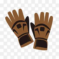 灰色扁平化手套元素-空若网 灰色扁平化手套元素-空若网