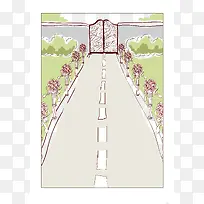 婚礼手绘-空若网 婚礼手绘-空若网