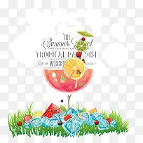 冷饮节插画-空若网 冷饮节插画-空若网