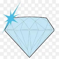 蓝色的宝石矢量素材-空若网 蓝色的宝石矢量素材-空若网