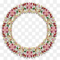 彩色宝石邀请卡边框纹理-空若网 彩色宝石邀请卡边框纹理-空若网