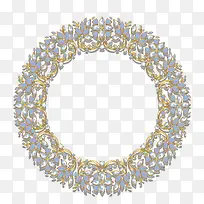 蓝色宝石装饰图案矢量-空若网 蓝色宝石装饰图案矢量-空若网