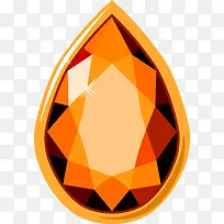 奢华黄色锥形宝石-空若网 奢华黄色锥形宝石-空若网