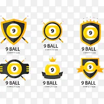 9球撞球勋章-空若网 9球撞球勋章-空若网