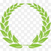 绿色美丽春季草环-空若网 绿色美丽春季草环-空若网