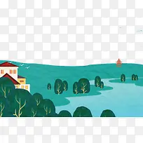 ����ɫ�ֻ�ˮ�ʷ羰����-������