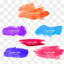 多色水彩背景-空若网 多色水彩背景-空若网