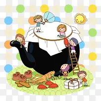 多彩卡通人物-空若网 多彩卡通人物-空若网