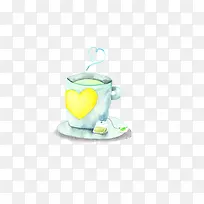 卡通手绘茶杯-空若网 卡通手绘茶杯-空若网