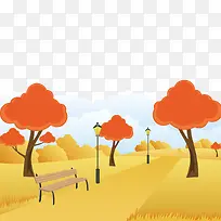 秋天枫叶风景图-空若网 秋天枫叶风景图-空若网