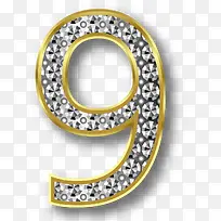 钻石闪耀镂空数字-空若网 钻石闪耀镂空数字-空若网