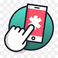 �ֻ�APPҽ������ͼ��ʸ���ز�-������