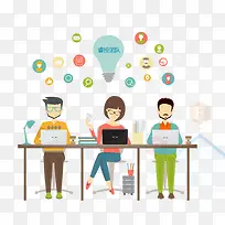 扁平化素材-空若网 扁平化素材-空若网