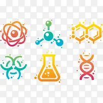 化学医疗图标-空若网 化学医疗图标-空若网