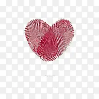手指印爱心-空若网 手指印爱心-空若网