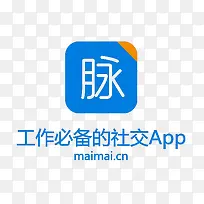 手机脉脉应用logo设计-空若网 手机脉脉应用logo设计-空若网