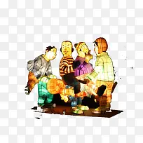 �����ز��ֻ滭-������