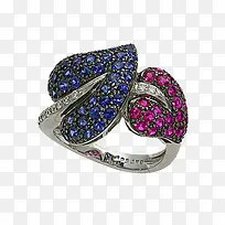 爱心宝石戒指-空若网 爱心宝石戒指-空若网