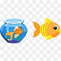 金鱼矢量素材-空若网 金鱼矢量素材-空若网